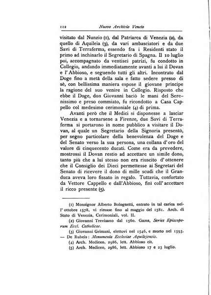 Nuovo archivio veneto pubblicazione periodica della R. Deputazione di storia patria