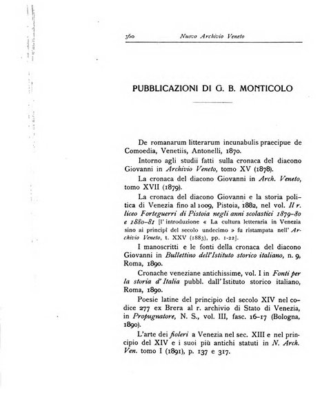 Nuovo archivio veneto pubblicazione periodica della R. Deputazione di storia patria