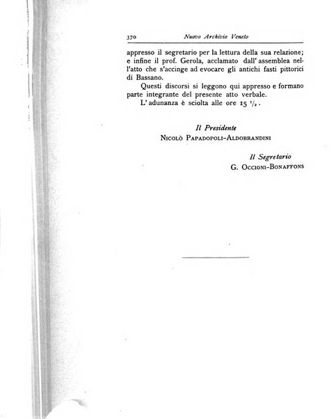 Nuovo archivio veneto pubblicazione periodica della R. Deputazione di storia patria