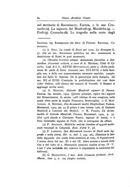 Nuovo archivio veneto pubblicazione periodica della R. Deputazione di storia patria