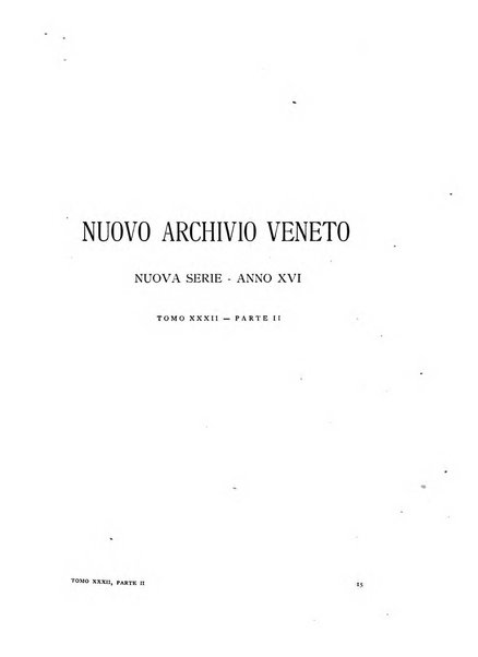 Nuovo archivio veneto pubblicazione periodica della R. Deputazione di storia patria