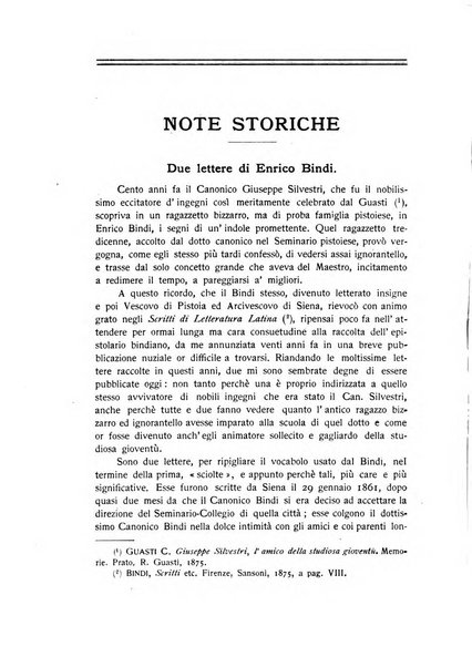 Bullettino storico pistoiese