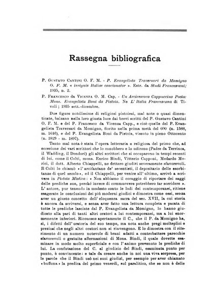 Bullettino storico pistoiese