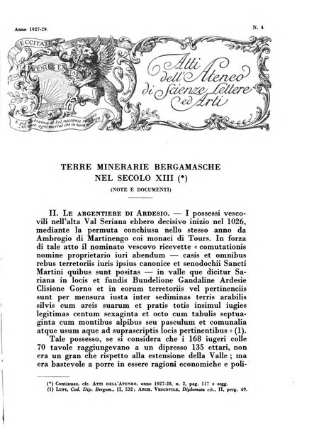 Bergomum bollettino della civica biblioteca