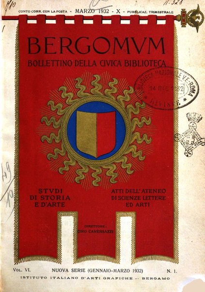 Bergomum bollettino della civica biblioteca