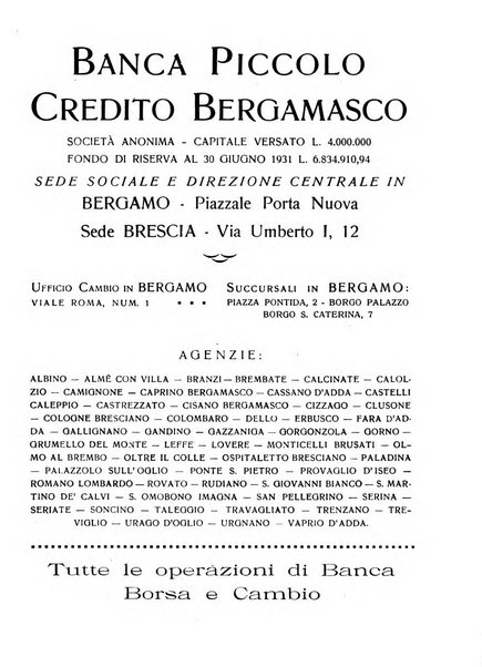 Bergomum bollettino della civica biblioteca