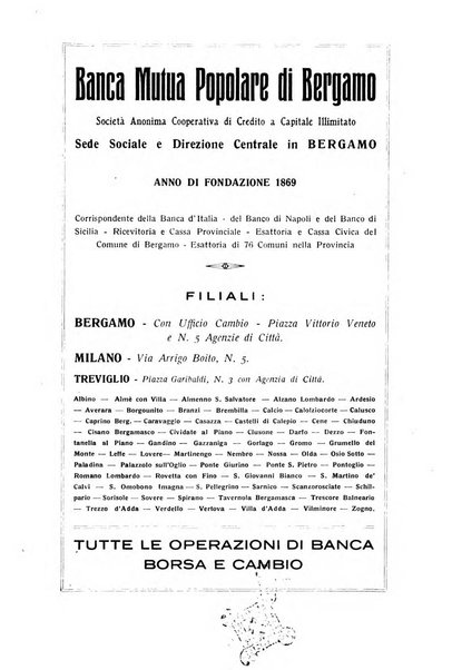 Bergomum bollettino della civica biblioteca