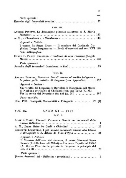 Bergomum bollettino della civica biblioteca