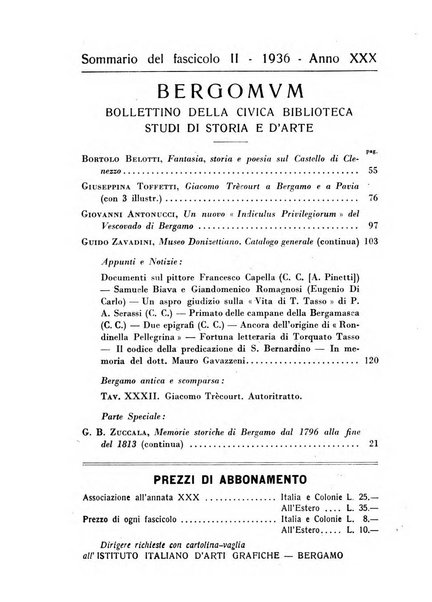 Bergomum bollettino della civica biblioteca