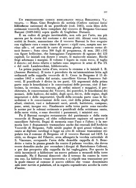 Bergomum bollettino della civica biblioteca