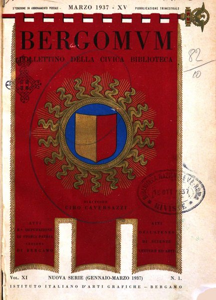 Bergomum bollettino della civica biblioteca