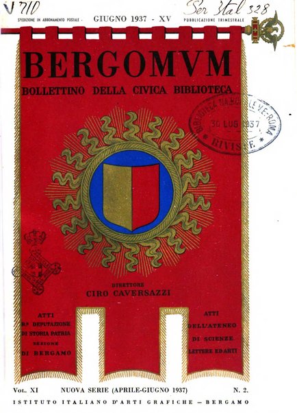 Bergomum bollettino della civica biblioteca