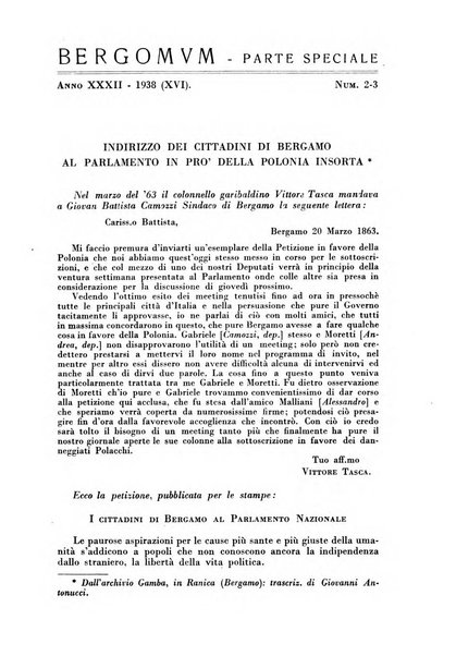 Bergomum bollettino della civica biblioteca