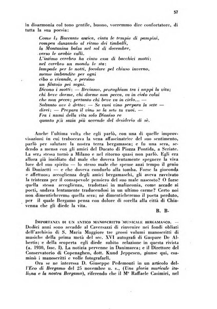 Bergomum bollettino della civica biblioteca