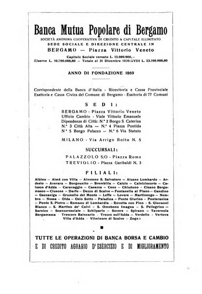 Bergomum bollettino della civica biblioteca