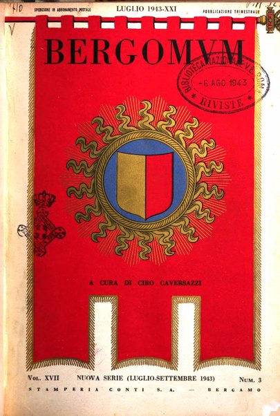 Bergomum bollettino della civica biblioteca