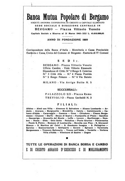 Bergomum bollettino della civica biblioteca