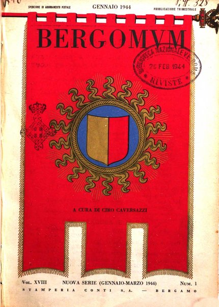 Bergomum bollettino della civica biblioteca