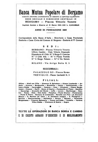 Bergomum bollettino della civica biblioteca