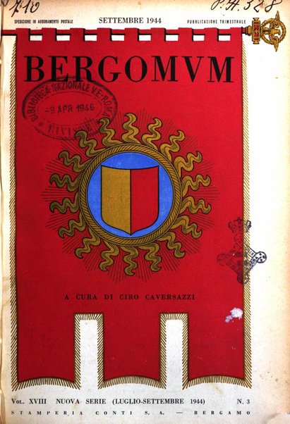 Bergomum bollettino della civica biblioteca