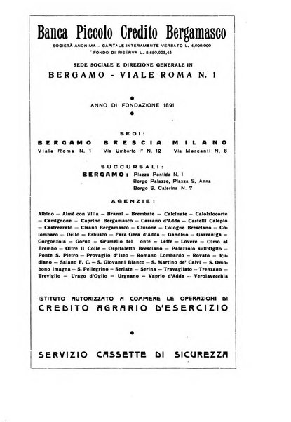 Bergomum bollettino della civica biblioteca