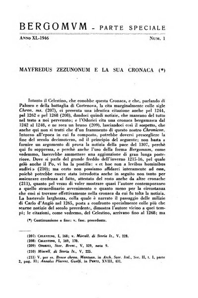 Bergomum bollettino della civica biblioteca