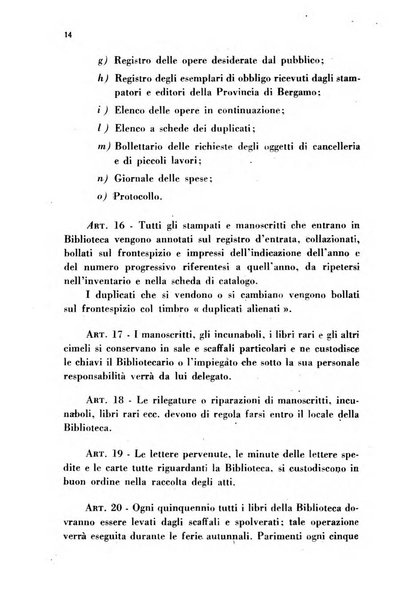 Bergomum bollettino della civica biblioteca