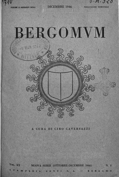 Bergomum bollettino della civica biblioteca