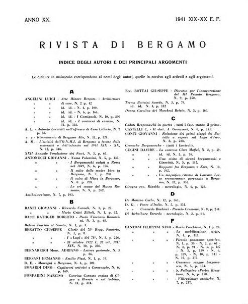 Rivista di Bergamo