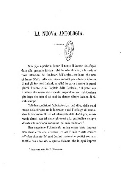 Nuova antologia di scienze, lettere ed arti