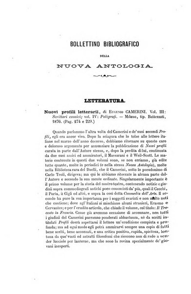 Nuova antologia di scienze, lettere ed arti