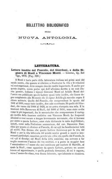 Nuova antologia di scienze, lettere ed arti