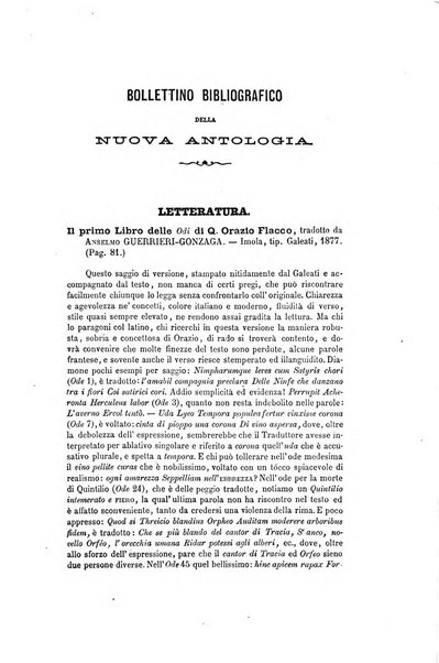 Nuova antologia di scienze, lettere ed arti