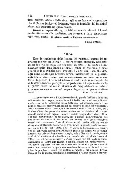 Nuova antologia di scienze, lettere ed arti