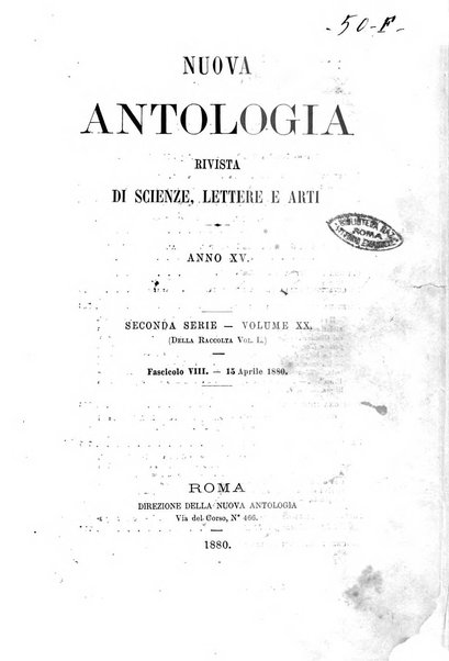 Nuova antologia di scienze, lettere ed arti