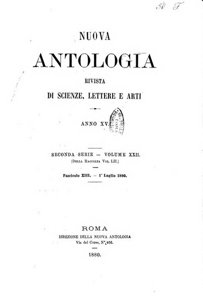 Nuova antologia di scienze, lettere ed arti