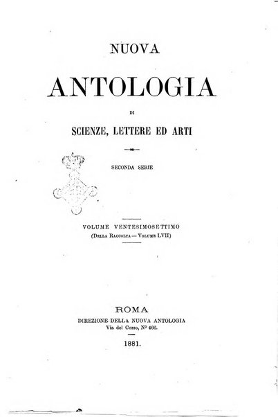 Nuova antologia di scienze, lettere ed arti