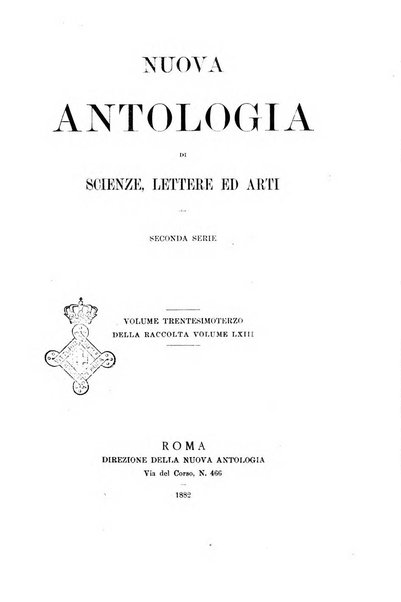 Nuova antologia di scienze, lettere ed arti