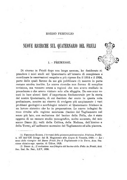 Giornale di geologia annali del R. Museo geologico di Bologna