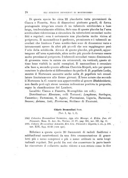 Giornale di geologia annali del R. Museo geologico di Bologna