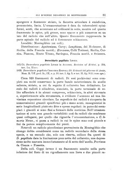 Giornale di geologia annali del R. Museo geologico di Bologna