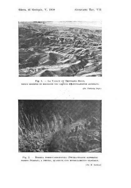 Giornale di geologia annali del R. Museo geologico di Bologna