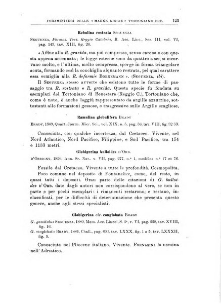 Giornale di geologia annali del R. Museo geologico di Bologna