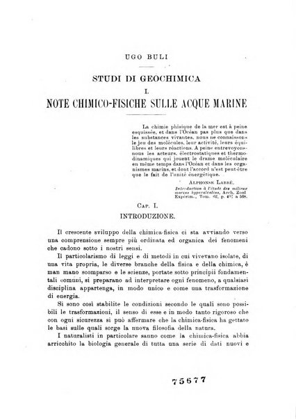 Giornale di geologia annali del R. Museo geologico di Bologna