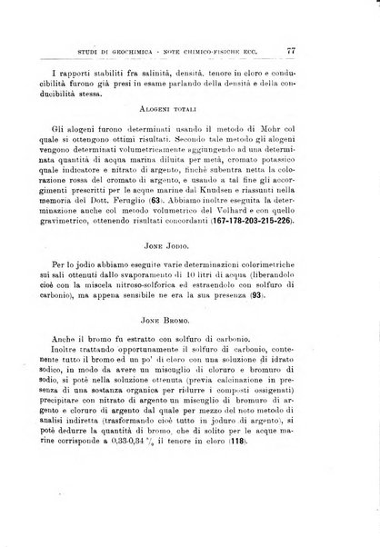 Giornale di geologia annali del R. Museo geologico di Bologna