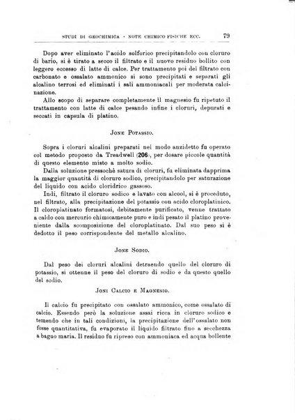 Giornale di geologia annali del R. Museo geologico di Bologna