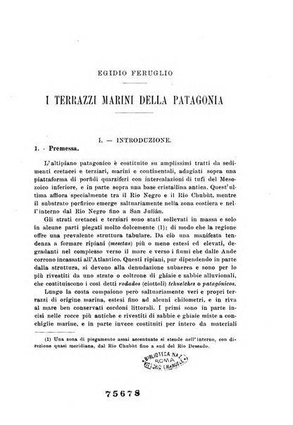 Giornale di geologia annali del R. Museo geologico di Bologna