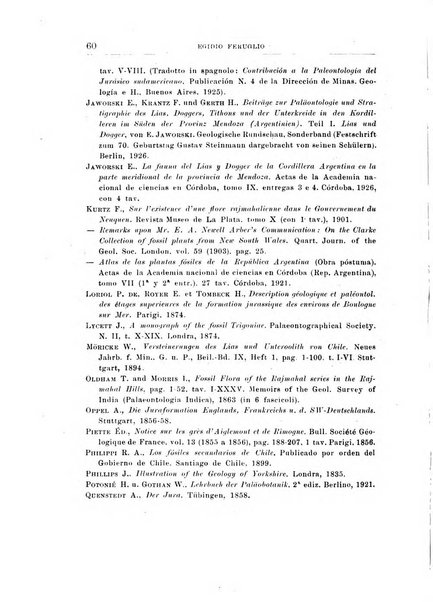 Giornale di geologia annali del R. Museo geologico di Bologna