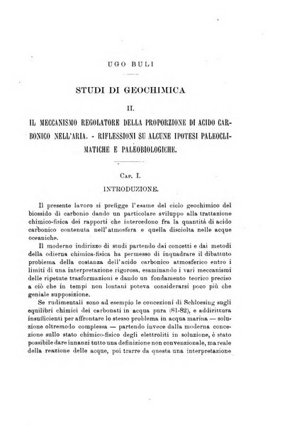 Giornale di geologia annali del R. Museo geologico di Bologna