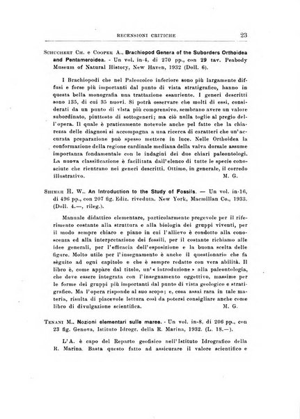 Giornale di geologia annali del R. Museo geologico di Bologna